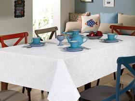 Toalha de Mesa 6 lugares Retangular Clean 1,4m x 2,1m - Dohler