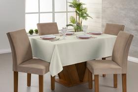 Toalha De Mesa 6 Lugares Tecido Oxford Quadrada Lisas 2,00 x 1,40cm - Ravi Enxovais