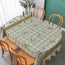 Toalha De Mesa 8 Cadeiras 1,40m X 2,50m Tecido Oxford Estampa Vaquinha