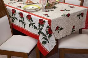 Toalha De Mesa 8 Cadeiras 2,50m X 1,45m Linhão Várias Estampas