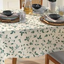 Toalha de Mesa 8 Cadeiras Döhler Limpa Fácil 1,60 m X 2,50 m