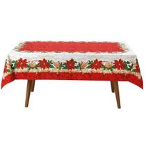 Toalha de Mesa Athenas Natal 110 140cmx210cm - Dohler