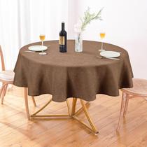 Toalha de mesa AUSSPVOCT 152 cm, redonda, impermeável, lavável Toalha de mesa AUSSPVOCT 152 cm, redonda, impermeável, lavável