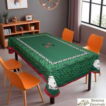 Toalha de Mesa Aveludada para Jogar Baralho Poker Truco Cartas - Mesa Quadrada, Redonda ou Retangular para 4 ou 6 Lugares - Flanela
