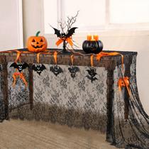Toalha de mesa B-COOL Lace Black 152x305 cm 5 peças