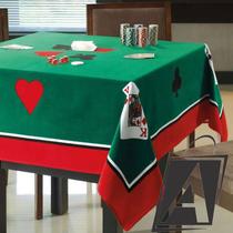 Toalha de Mesa Baralho Quadrada Dohler Toalha de Mesa Baralho Quadrada Dohler