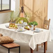Toalha de Mesa Basic Retangular 6 Lugares 1,40m x 2,10m Guipir Teka