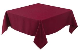 Toalha de mesa Biscaynebay 178x178 cm Borgonha Resistente à Água