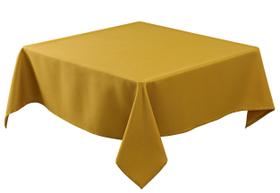 Toalha de mesa Biscaynebay 229x229 cm Resistente à Água Dourada