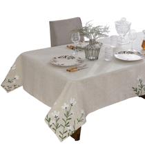 Toalha de Mesa Bordada 8 Lugares Austrália Atelie Jolitex Toalha de Mesa Bordada 8 Lugares Austrália Atelie Jolitex