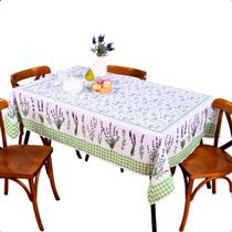 Toalha de Mesa Botanical para 8 Lugares Quadrada 2,50x1,50m Microfibra