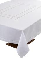 Toalha De Mesa Branca 8 Lugares Rafimex