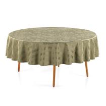 Toalha De Mesa Campestre Karsten Redonda 178 cm Cor:Erva Mate