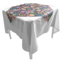 Toalha de Mesa Carnaval Tnt 70cm x 70cm - 5 Unidades