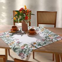 Toalha De Mesa Chá Dohler 0,78 X 0,78 Clean Limpa Fácil Verena Estampa Verena