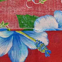 Toalha de Mesa Chita Flor Vermelho - 70x70cm - 1 unidade - Rizzo