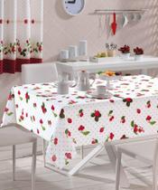 Toalha de Mesa Clean Fácil Limpar Retangular 4Lugares Döhler Toalha de Mesa Clean Fácil Limpar Retangular 4Lugares Döhler