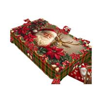 Toalha De Mesa Com Padrão Xadrez De Natal Estilo Retro Country Para Decoração De Festa Cozinha