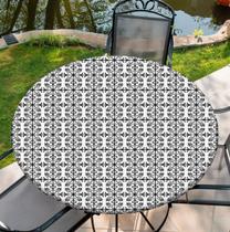 Toalha de mesa COTAIL redonda impermeável 120-150cm poliéster Toalha de mesa COTAIL redonda impermeável 120-150cm poliéster