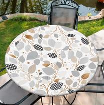Toalha de mesa COTAIL redonda impermeável 150-180cm poliéster Toalha de mesa COTAIL redonda impermeável 150-180cm poliéster