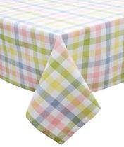 Toalha de mesa COTTON CRAFT Countryside Gingham 152 cm x 305 cm amarela