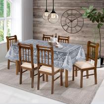 Toalha De Mesa Cozinha Em Renda 6 lugares 160 x 200m Toalha De Mesa Cozinha Em Renda 6 lugares 160 x 200m