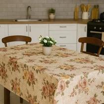 Toalha de Mesa Cozinha Pvc Termica Impermeavel 4 lug 140x160 Estampa:Decor Toalha de Mesa Cozinha Pvc Termica Impermeavel 4 lug 140x160 Estampa:Decor