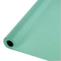 Toalha de mesa Creative Converting Festive Fresh Mint Plastic Toalha de mesa Creative Converting Festive Fresh Mint Plastic