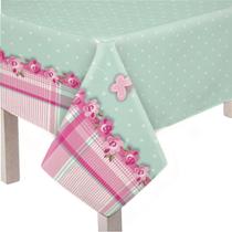 Toalha De Mesa Cromus 118x180 Cm Jardim Encantado Unidade - Cromus festas Toalha De Mesa Cromus 118x180 Cm Jardim Encantado Unidade - Cromus festas