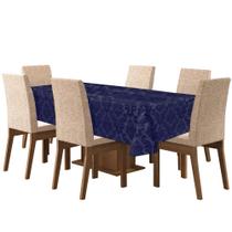 Toalha De Mesa De 4 Lugares Tecido Jacquard