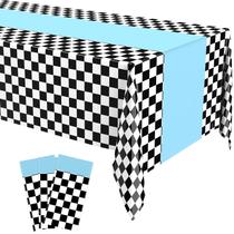 Toalha de mesa de corrida de aniversário Irenare Car x3