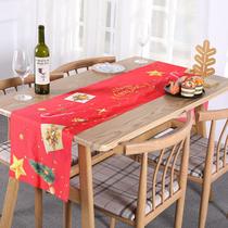 Toalha de mesa de decoração de Natal, impressão criativa