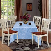 Toalha de Mesa de Jacquard 1,40m x 1,40m Sultan Azul