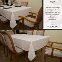 Toalha de Mesa de Linho Jantar Buffet 4, 6, 8, 10, 12 Lugares