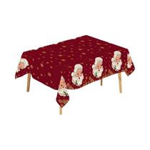 Toalha De Mesa De Natal Com Papai Noel E Boneco De Neve Decorações Para Casa 2025 Navidad Noel Capa