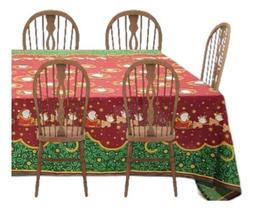Toalha De Mesa De Natal Retangular Para 6 Lugares 1,40x2,20m Toalha De Mesa De Natal Retangular Para 6 Lugares 1,40x2,20m