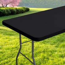 Toalha de mesa de piquenique Spotjoy impermeável 30x72cm preta