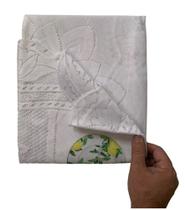 Toalha De Mesa De Renda Redonda Transfer 1,60M Rendhac