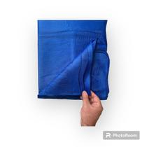 Toalha De Mesa De Renda Tulipa Azul 4 Lugares 1,60M X 1,60M Rendhac