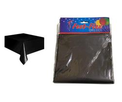 Toalha De Mesa Descartável Preta Para Festa Com 30 Unidades