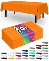 Toalha de mesa descartável Pureegg, pacote com 6 unidades, 137x274cm, impermeável