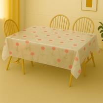 Toalha De Mesa Diamante Margarida Peça Pronta 1,38x2,00m Vinil Pvc