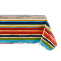 Toalha de mesa DII Vinyl Tabletop Collection 60x102cm Summer Stripe