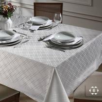 Toalha De Mesa Dohler 1,60x 2,70 Jacquard liso