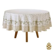 Toalha De Mesa Dohler 8 Lugares 180M Redonda Renova