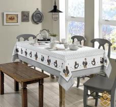 Toalha De Mesa Dohler 8 Lugares 180x180 Renova Quadrada