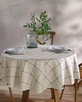 Toalha De Mesa Dohler Clean Redonda 160cm Limpa Fácil Toalha De Mesa Dohler Clean Redonda 160cm Limpa Fácil