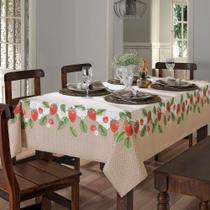 Toalha de Mesa Dohler Quadrada 4 Lugares Renova Dohler Clean Estampado Digital Layla