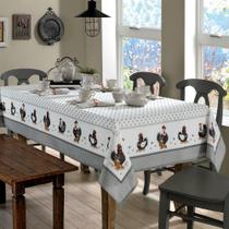 Toalha de Mesa Dohler Quadrada 8 Lugares Renova Dohler Clean Estampado Digital Lia