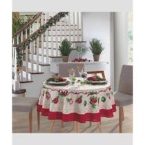 Toalha de mesa dol athenas estampada 160cm red natal 83 4 lugares limpa fácil Toalha de mesa dol athenas estampada 160cm red natal 83 4 lugares limpa fácil